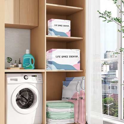 A🧳💨 50% OFF! No‑Pump Vacuum Storage Bags – Press & seal, no pump needed. Saves 80% space, keeps clothes dry & dust‑free. Perfect for bulky bedding & off‑season gear. 🛏️🗄️