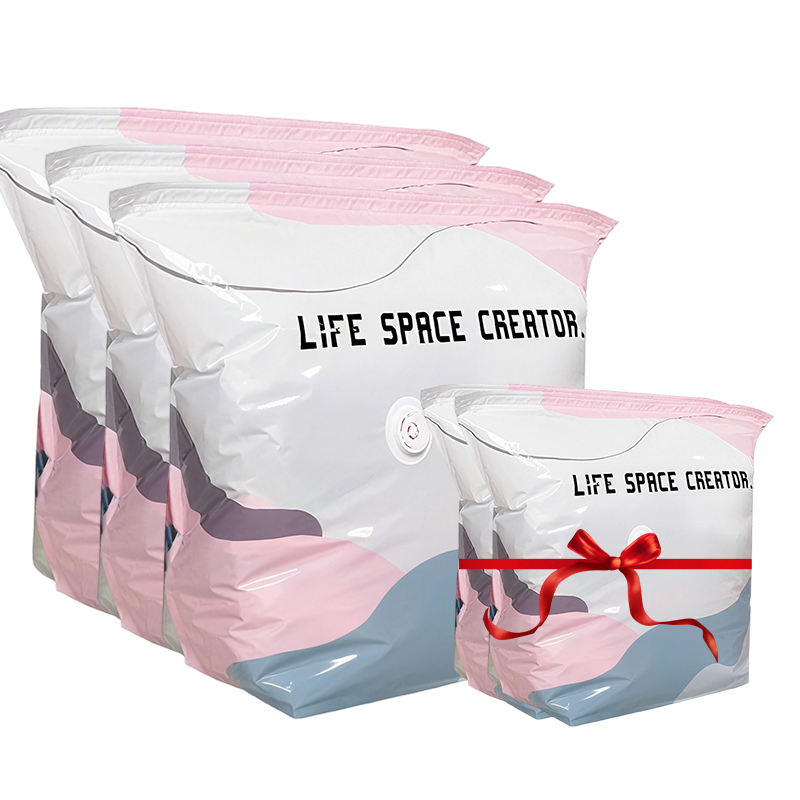 A🧳💨 50% OFF! No‑Pump Vacuum Storage Bags – Press & seal, no pump needed. Saves 80% space, keeps clothes dry & dust‑free. Perfect for bulky bedding & off‑season gear. 🛏️🗄️
