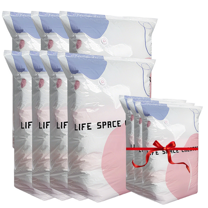 A🧳💨 50% OFF! No‑Pump Vacuum Storage Bags – Press & seal, no pump needed. Saves 80% space, keeps clothes dry & dust‑free. Perfect for bulky bedding & off‑season gear. 🛏️🗄️