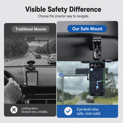 🔥TopSpire® Universal Sun Visor Car Phone Holder