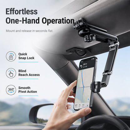 🔥TopSpire® Universal Sun Visor Car Phone Holder